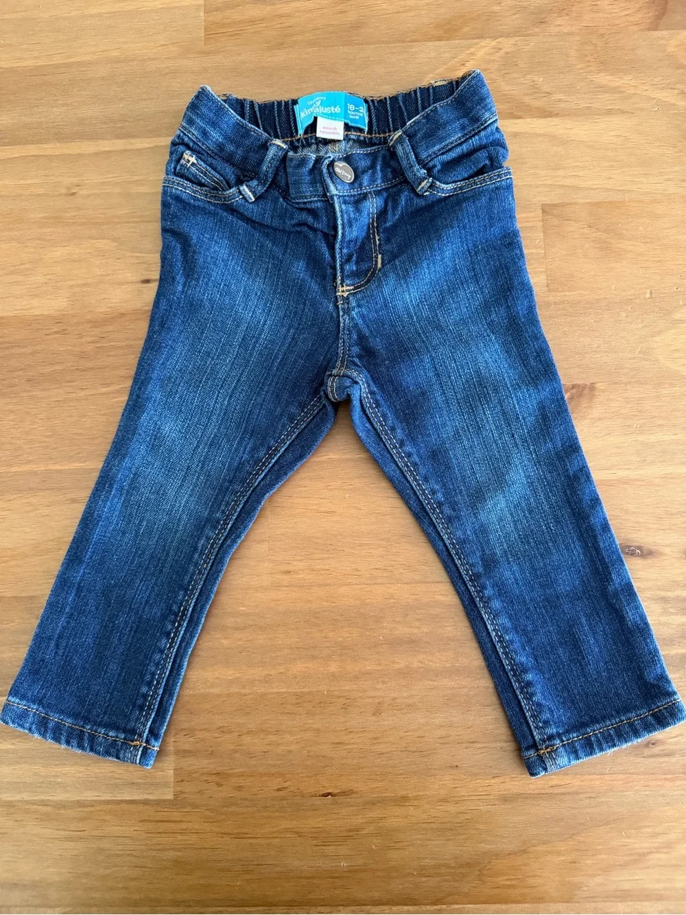 Old Navy Dark Blue Skinny Jeans for Girls Size 18-24M - Picture 2 of 6